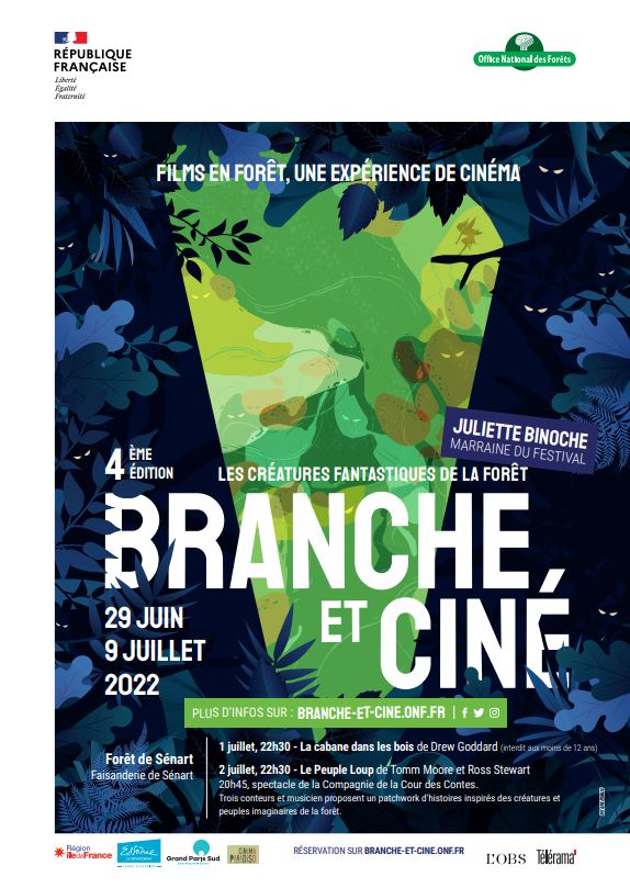 Affiche du festival Branche & Ciné 